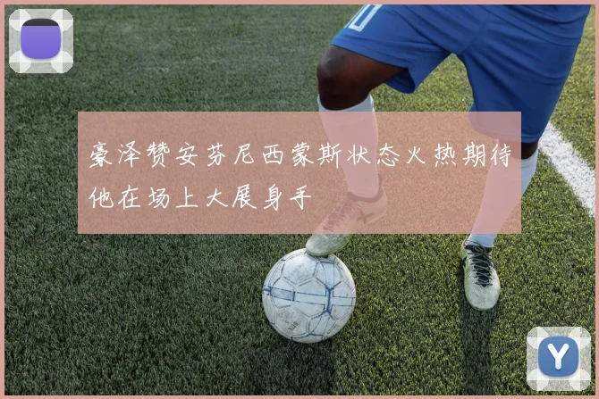 豪泽赞安芬尼西蒙斯状态火热期待他在场上大展身手
